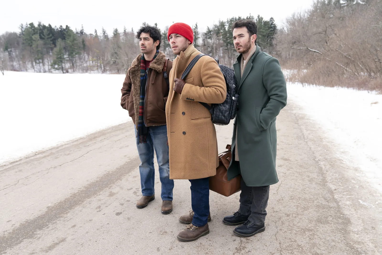 Imagen de la publicación: Primeras imágenes de la película navideña títulada 'A Very Jonas Christmas' con los Jonas Brothers
