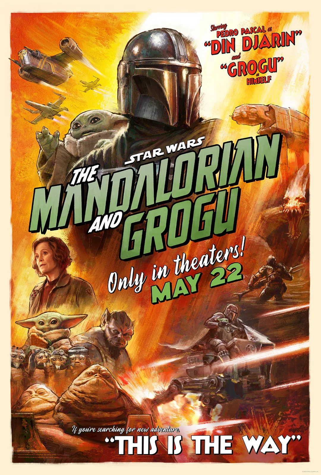 Imagen de la publicación: Star Wars anuncia el póster y tráiler de 'The Mandalorian & Grogu'