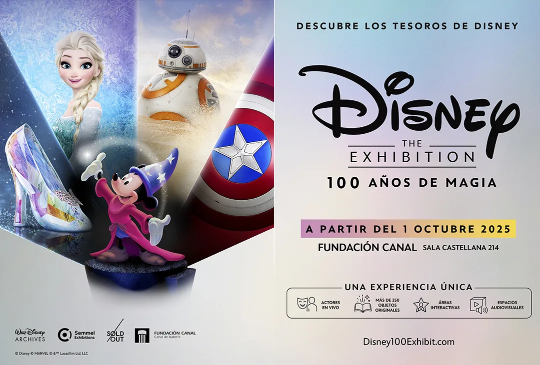 Imagen de la publicación: Llega a España la gran exposición de 'Disney: The Exhibition - 100 Años de Magia'