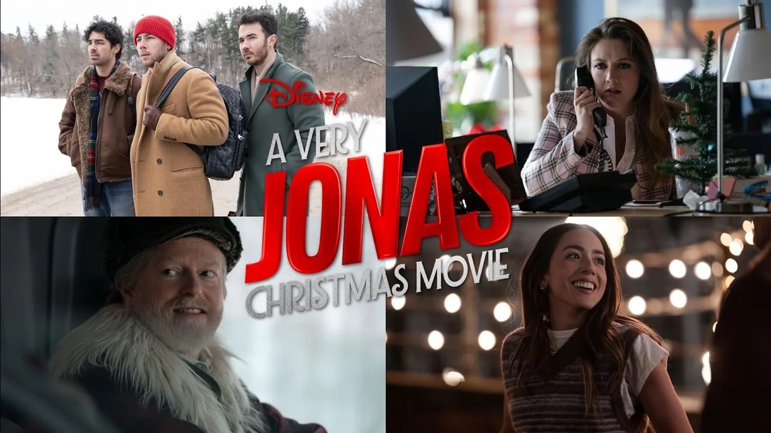 Imagen de la publicación: Disney+ estrena el primer teaser de la nueva película navideña 'A Very Jonas Christmas Movie'
